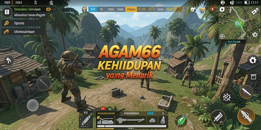 Tampilan gameplay AGAM66 yang menarik dan interaktif.