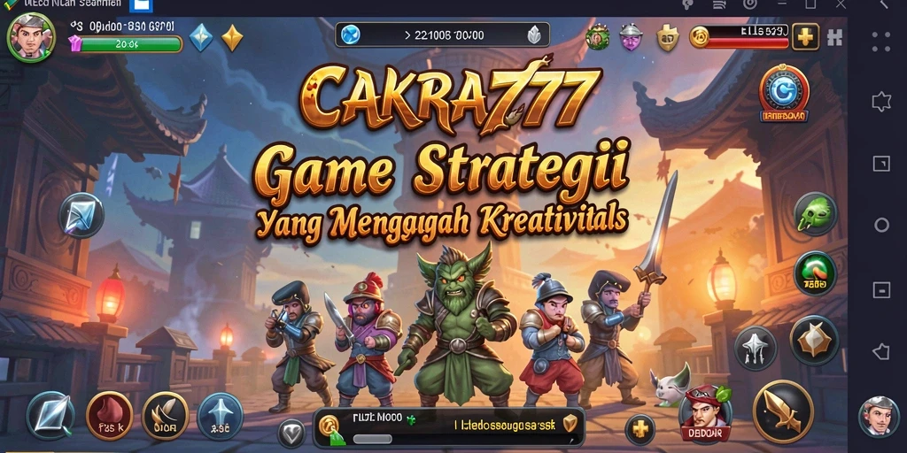 Screenshot gameplay CAKRA777 yang menarik dan menantang.