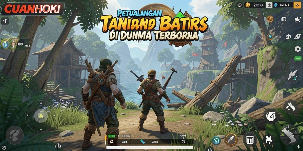 Gameplay seru di dunia terbuka CUANHOKI yang menakjubkan.
