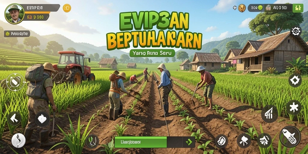 Tampilan gameplay seru dan interaktif dalam EVIP3.