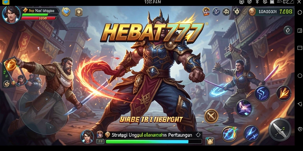 Tampilkan aksi seru dan strategi dalam gameplay HEBAT777.