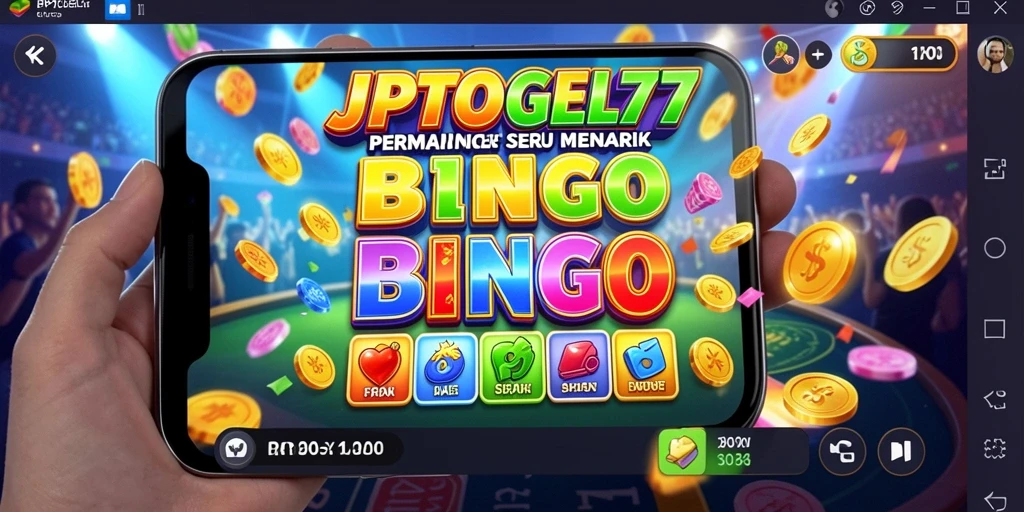 Screenshot gameplay seru JPTOGEL77 yang penuh aksi Bingo.