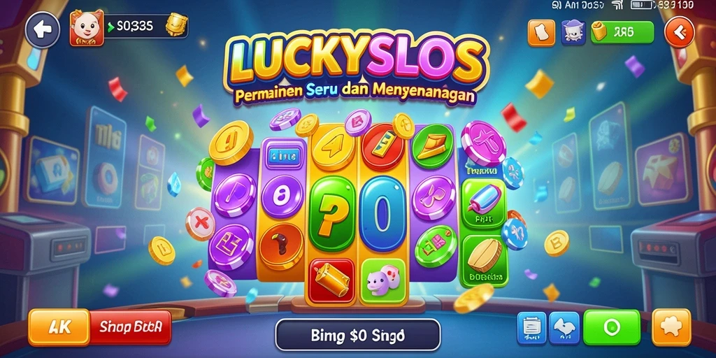 Screenshot gameplay <strong>LUCKYSLOTS</strong> memperlihatkan suasana bermain Bingo yang seru.