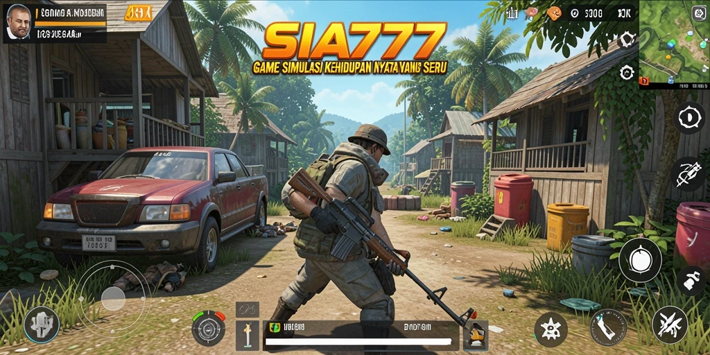 Tampilan gameplay SIA777 yang menarik dan interaktif dalam simulasi kehidupan.