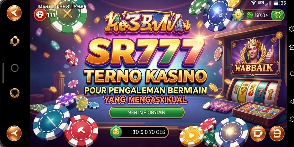 Tampilan menarik dari permainan Kasino di SR777.