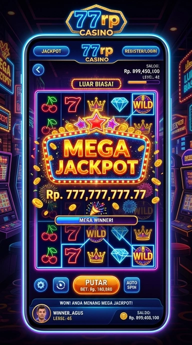 Screenshot fitur pembaruan terkini di aplikasi 77rp.